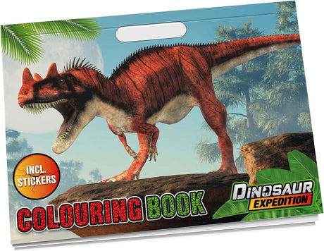 Kreativ håndværksgruppe dino malebog