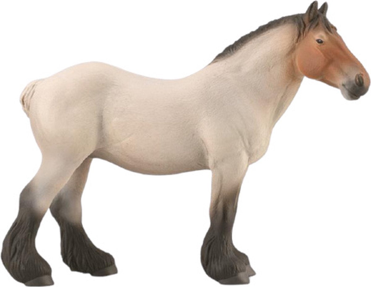 Collecta figur - hollandsk trækhest - 1:20 - heste - håndmalet - miniature