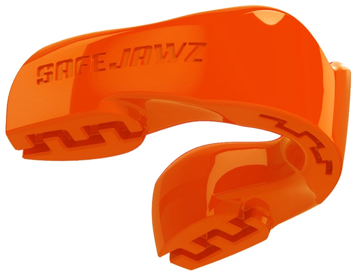 Safejawz mundbeskytter intro-serien fluoro orange junior