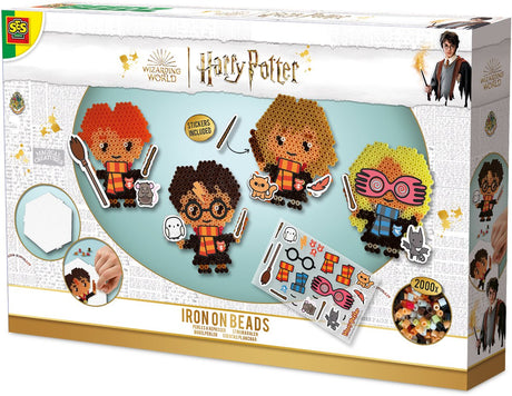 Ses creative - beedz - harry potter - stryg på perler - 2000 stk med bundplader og klistermærker - fra 6 år - julegaver