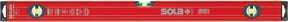 Sola waterpas - aluminium - 100cm - rood