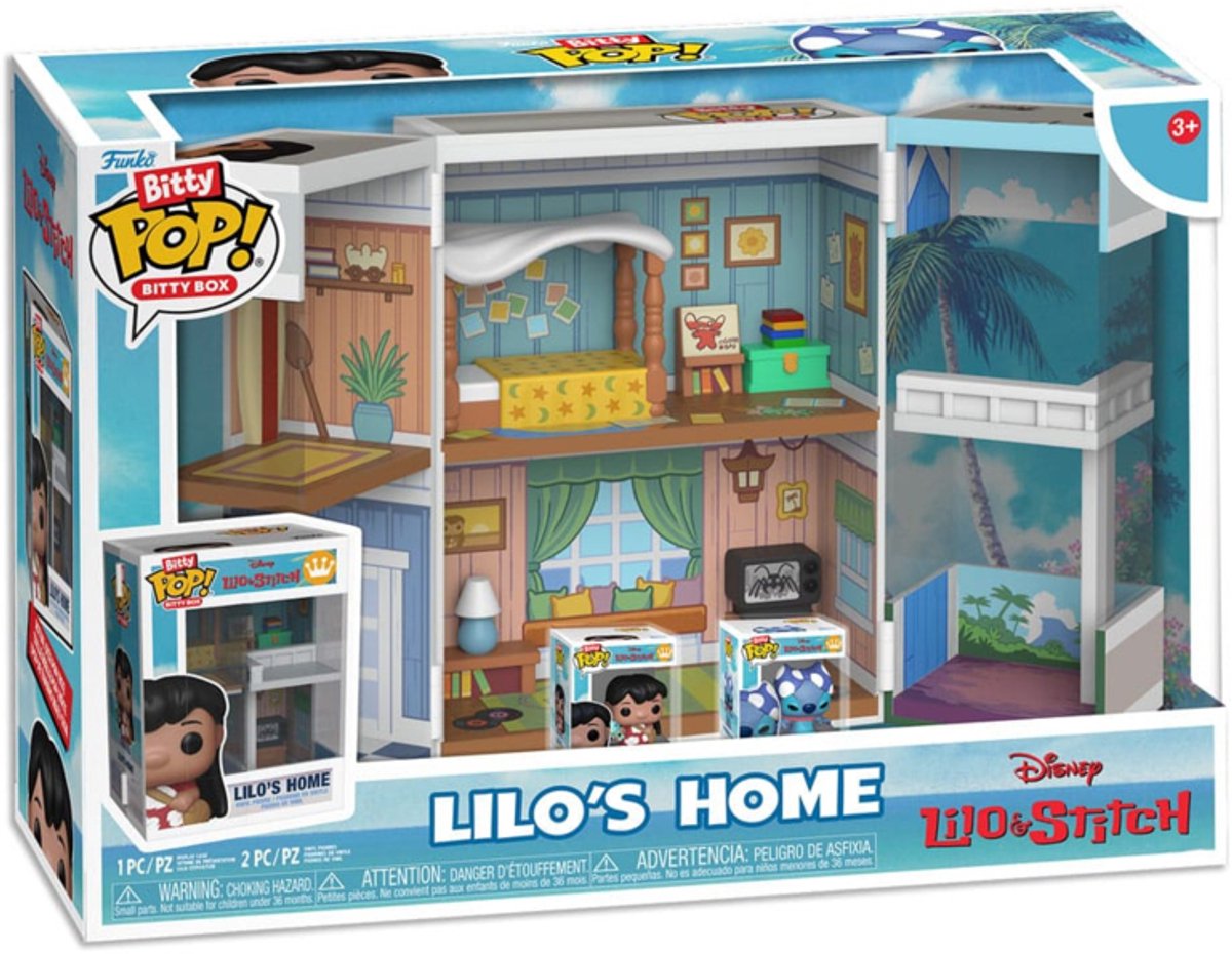Funko lilo stitch lilos hjemme (bitty pop!) vinyl figur pop! standard unisex