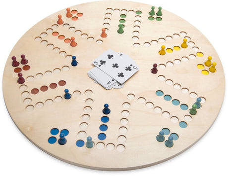 Bs toys 3-i-1 brætspil - keezen spil, gåsebræt og ludo - legetøj 6 år - 2 til 6 spillere - brætspil til børn - gave til børn