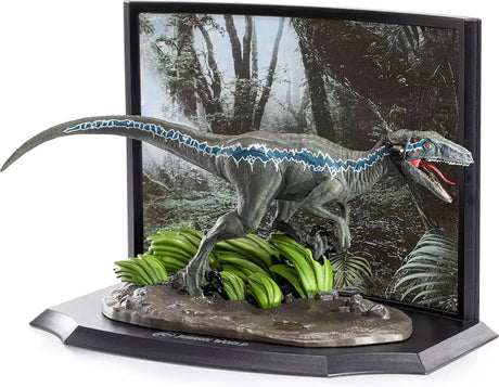 Noble samling jurassic world - toyllectible skatte figur - blå
