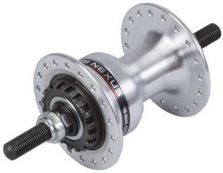 Shimano fornav til rullebremse - 36 egerhuller - sølv - 100 mm monteringsmål