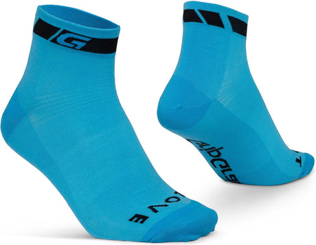 Gripgrab - klassiske low cut sommer cykelstrømper 1 par korte coolmax sokker - blå - unisex - størrelse l (44-47)