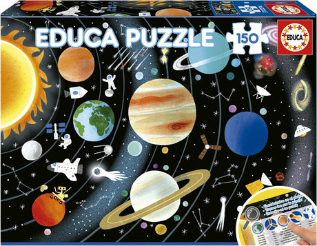 Educa - puslespil - 150 brikker - planetarium