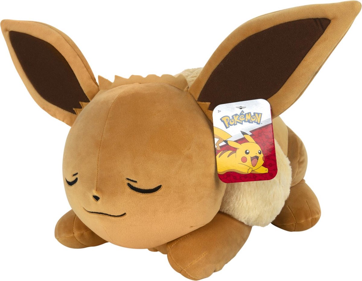 Jazwares pokémon kæletøj eevee soveplys 45 cm