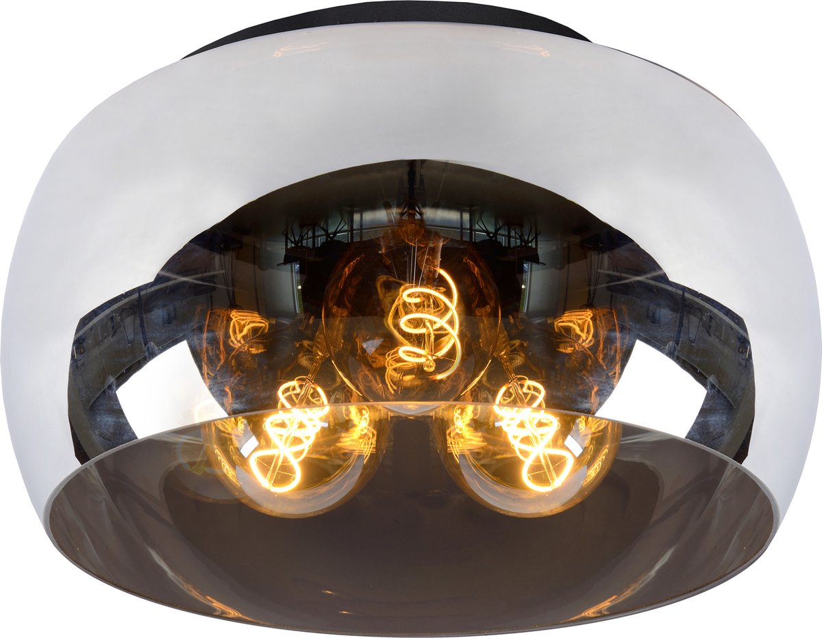 Lucide olivia - loftslampe (loftslampe) - ø 40 cm - 3xe27 - fumé
