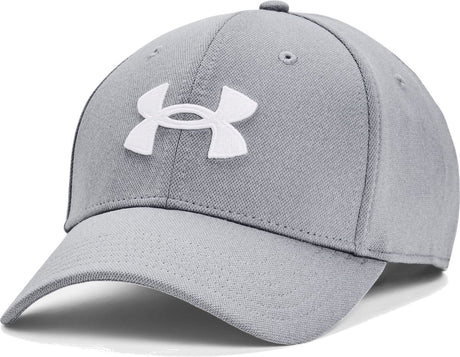 Under armour m lynende lav str-grå herrekasket - stål - hvid