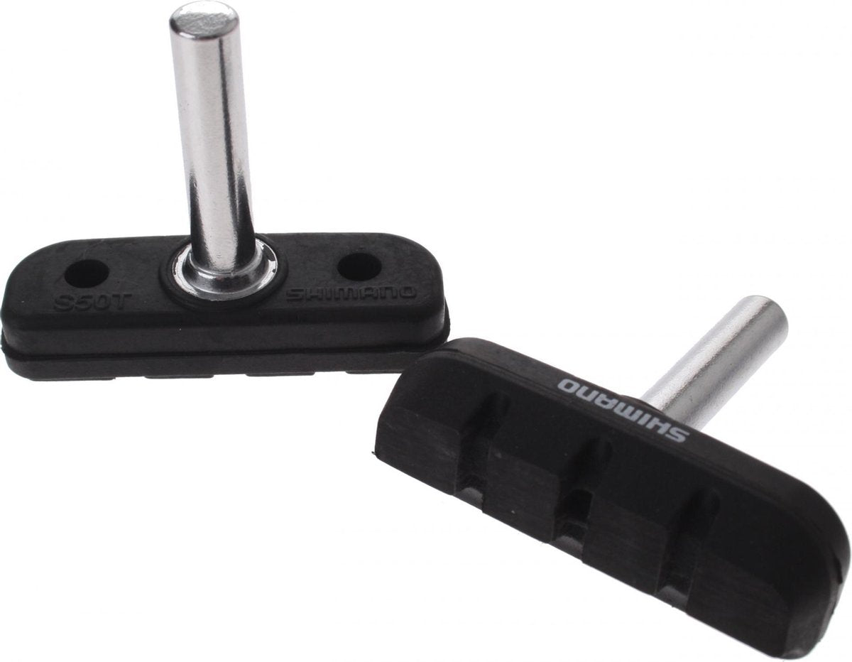 Shimano bremseklodser br-ct91 cantilever 50 x 16 mm sort 2 stk.