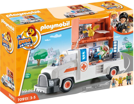 Playmobil and på vagt ambulance - 70913