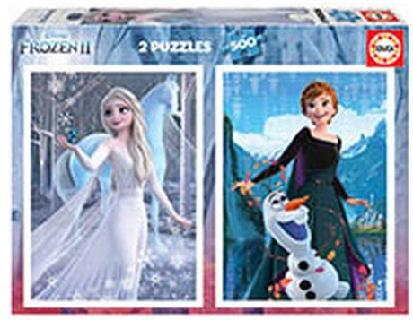 Educa frozen - 2 puslespil á 500 brikker