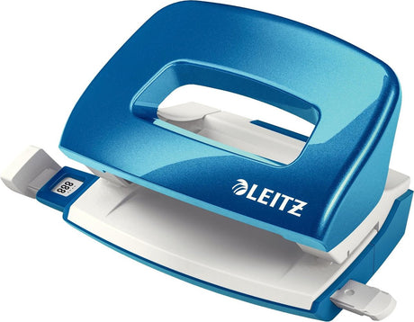 Leitz wow mini hulmaskine - op til 10 ark - til hjemmet - blå