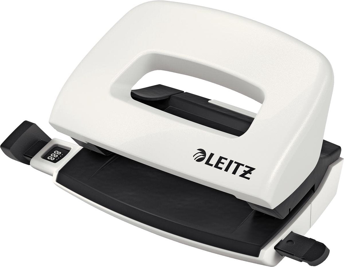 Leitz wow metal mini hulstanser, hvid