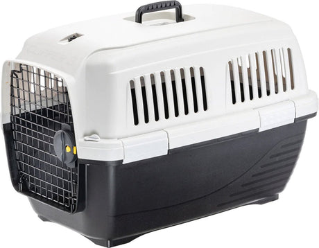 Ferplast reismand clipper 3 - kattenvervoersbox - 64x43x43 cm zwart