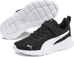 Puma anzarun lite ac+ ps unisex sportssko - sort-hvid