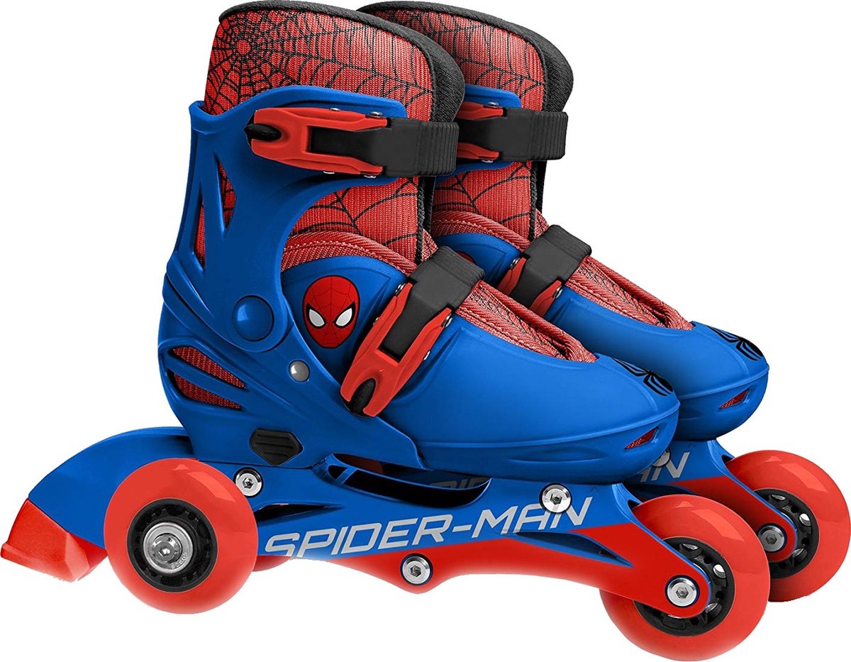 Spider-Man Inlineskates Hardboot Red Blue Størrelse 27-30