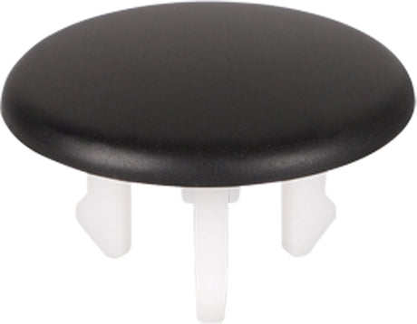 Differnz afdekkap overloop voor wasbak ø 3,5 cm x 2 cm, mat zwart