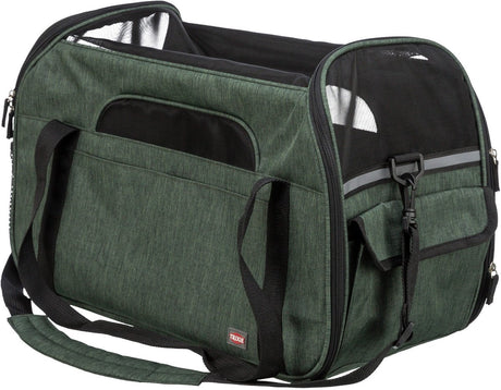 Trixie madison - hundetaske - til hunde op til 7 kg - olivengrøn - 50x25x18 cm