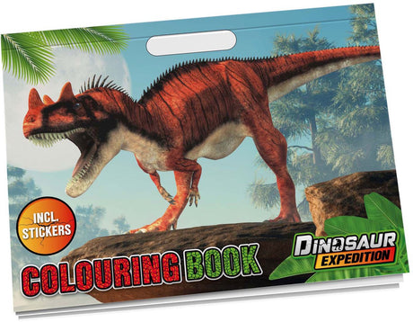 Kreativ håndværksgruppe dino malebog