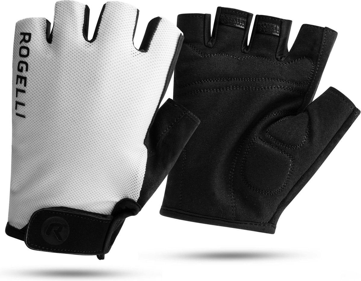 Rogelli core fietshandschoenen heren - zomer - wit - m