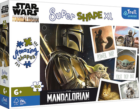 Trefl puslespil star wars mandalorian 160xl - lucasfilm puslespil.