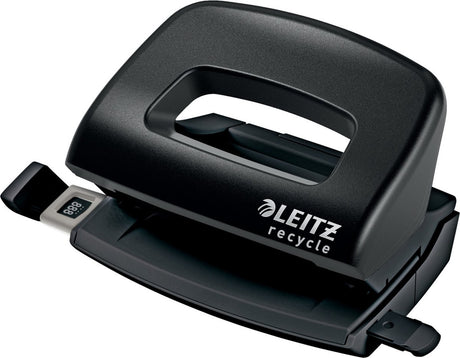 Leitz nexxt genbrugs mini hulstanser - stanser op til 10 ark - sort