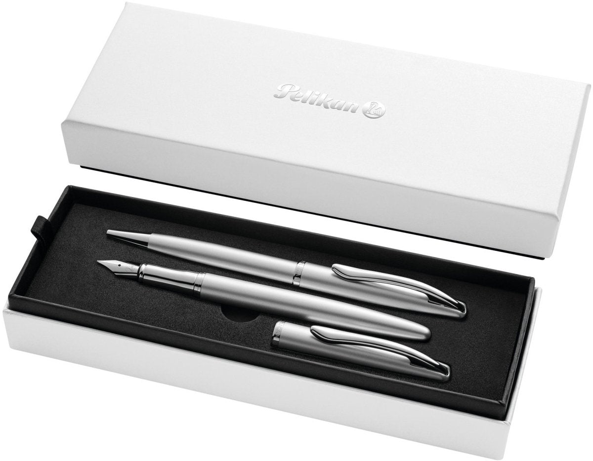 Pelikan jazz noble elegance - gavesæt - sølv