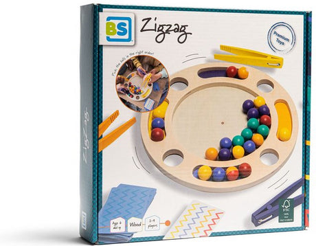Bs legetøj bs zigzag - strategisk kortspil - fsc træ - 2 til 4 spillere - fra 6 år