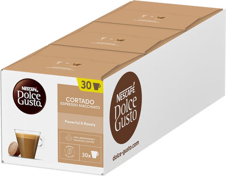 Nescafé dolce gusto kapsler cortado espresso macchiato - 90 kaffekopper til 90 kopper kaffe