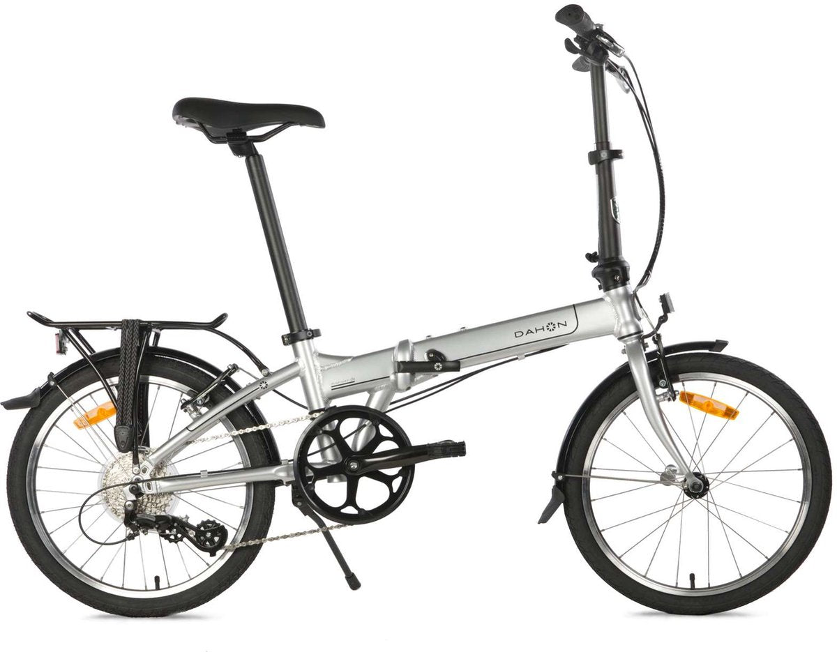 Dahon foldede cykel mariner D8 hurtig sølvgrå