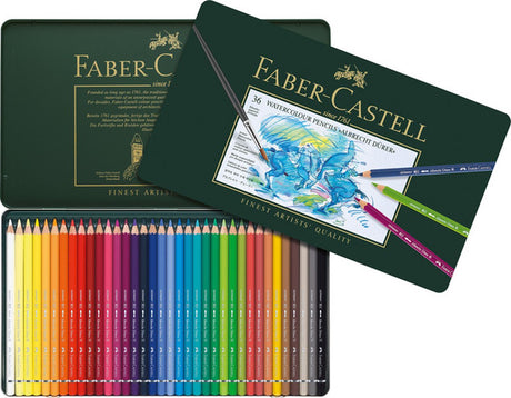 Faber-castell farveblyant akvarel - albrecht durer - tin 36 stykker - fc-117536