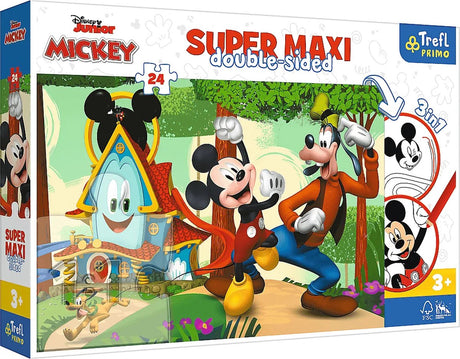 Trefl mickey mouse puslespil - 24 brikker - fra 3 år