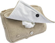 Meyco baby mini knob baby wipe pose - sand