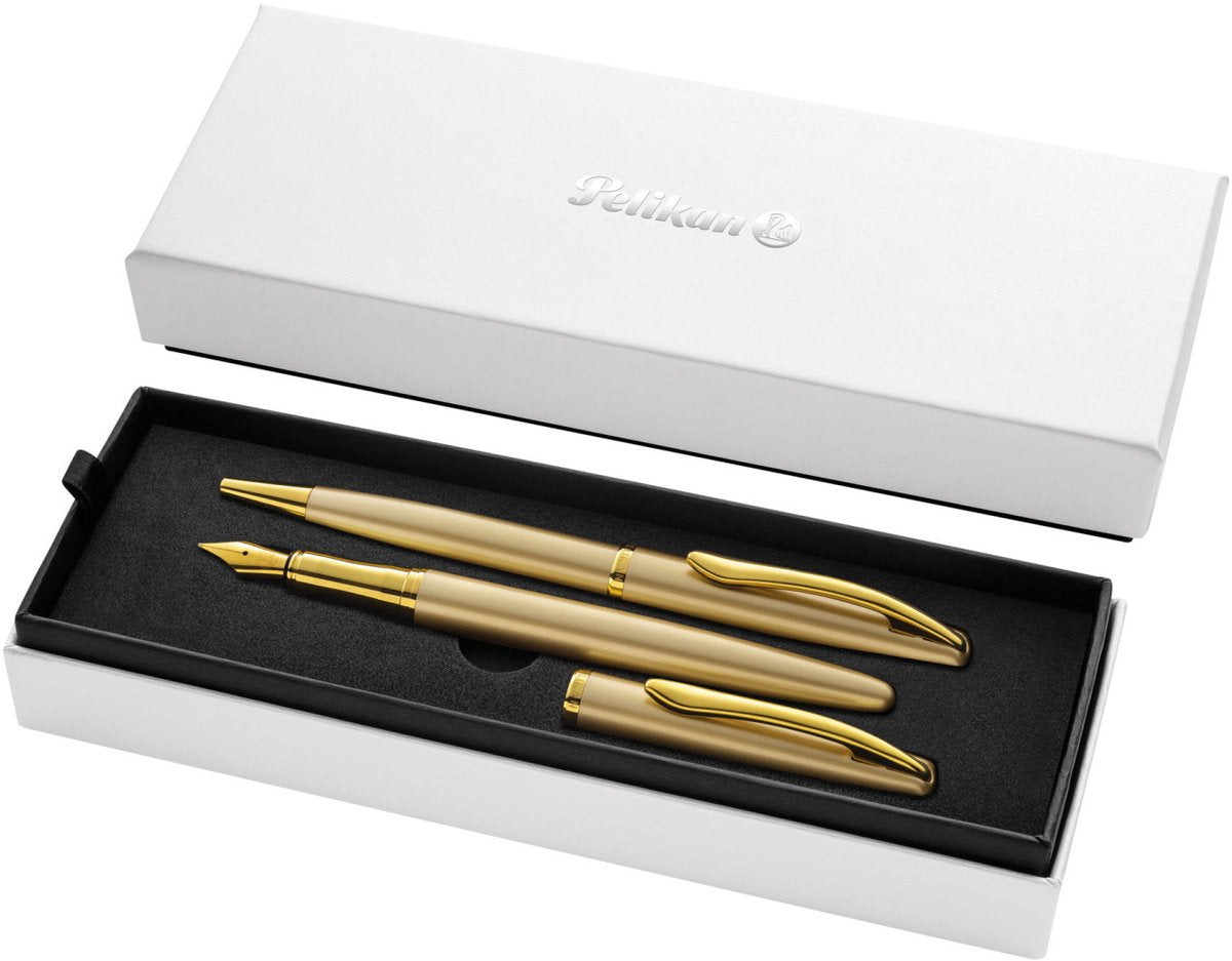 Pelikan jazz noble elegance - gavesæt - guld