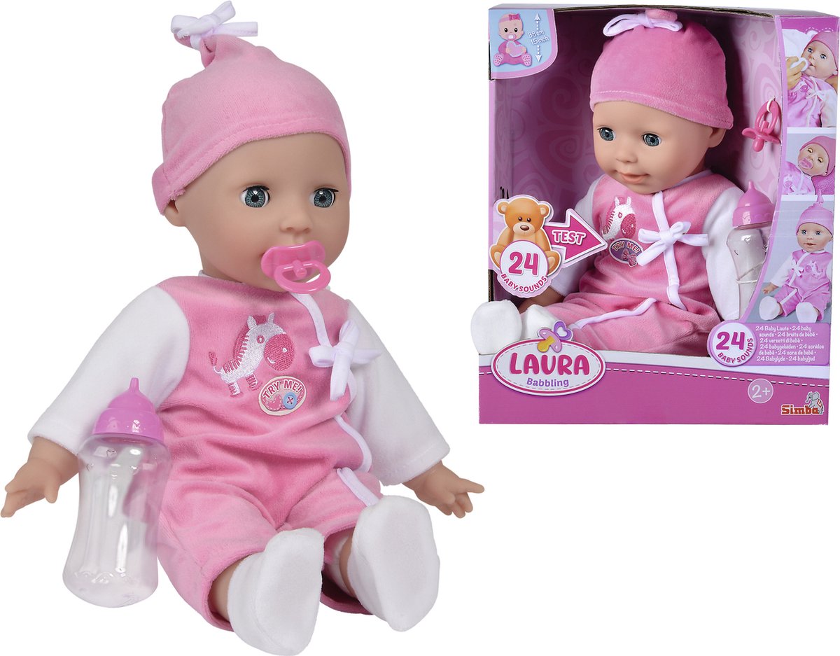 Simba - lauradukke med babysamtaler