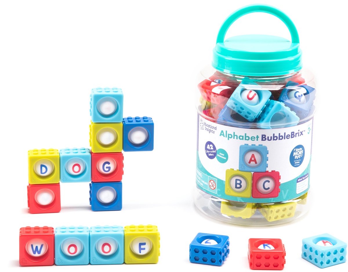 Læringsressourcer alfabet bubblebrix™ - 3+