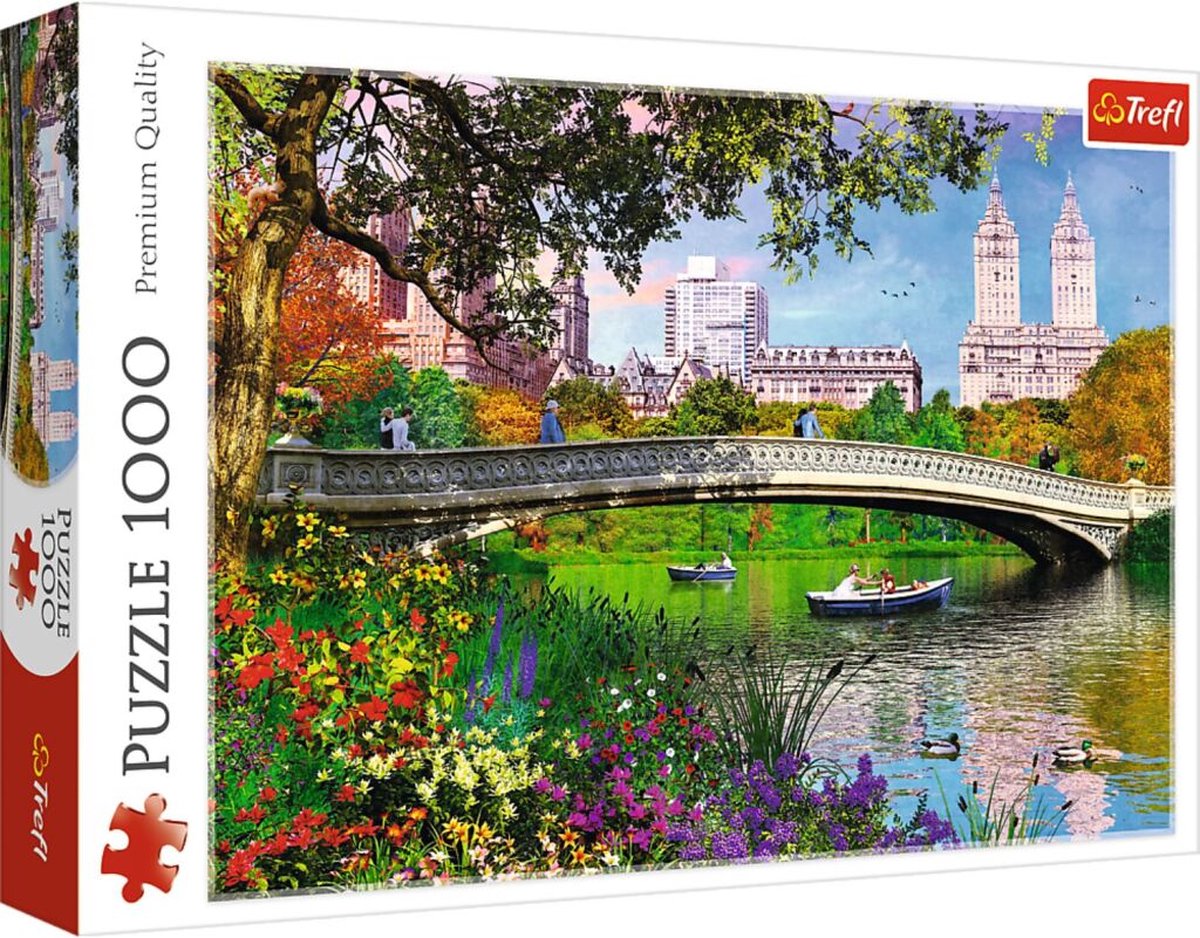 Trefl central park, new york - puslespil - 1000 brikker