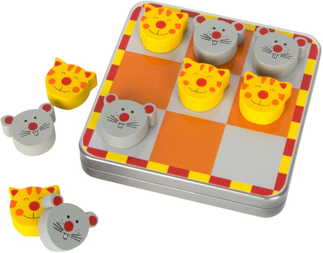 Lille fod - tic tac toe kat og mus spil