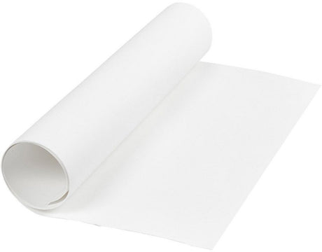 Creativ virksomhed https: www.cchobby.nl faux-leather-paper-w-50-cm-unicolor-350-gr-white-1-m-1-roll