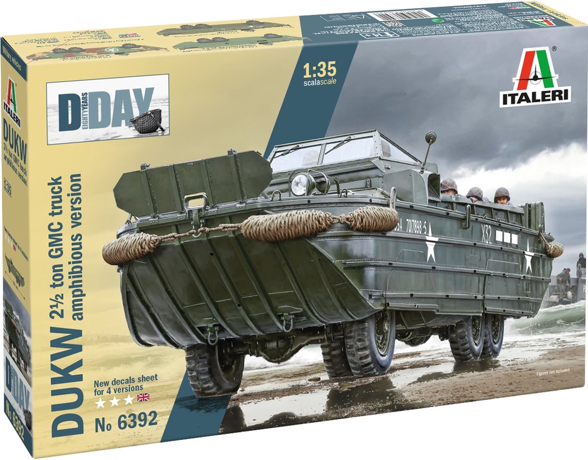 Italeri dukw amfibie lastbil
