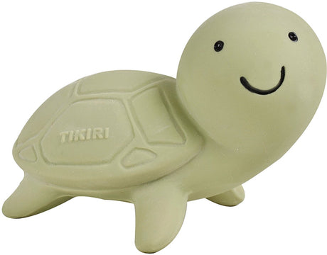 Tikiri mit første havdyr - skildpadde - naturgummi - med klokke - 0 år