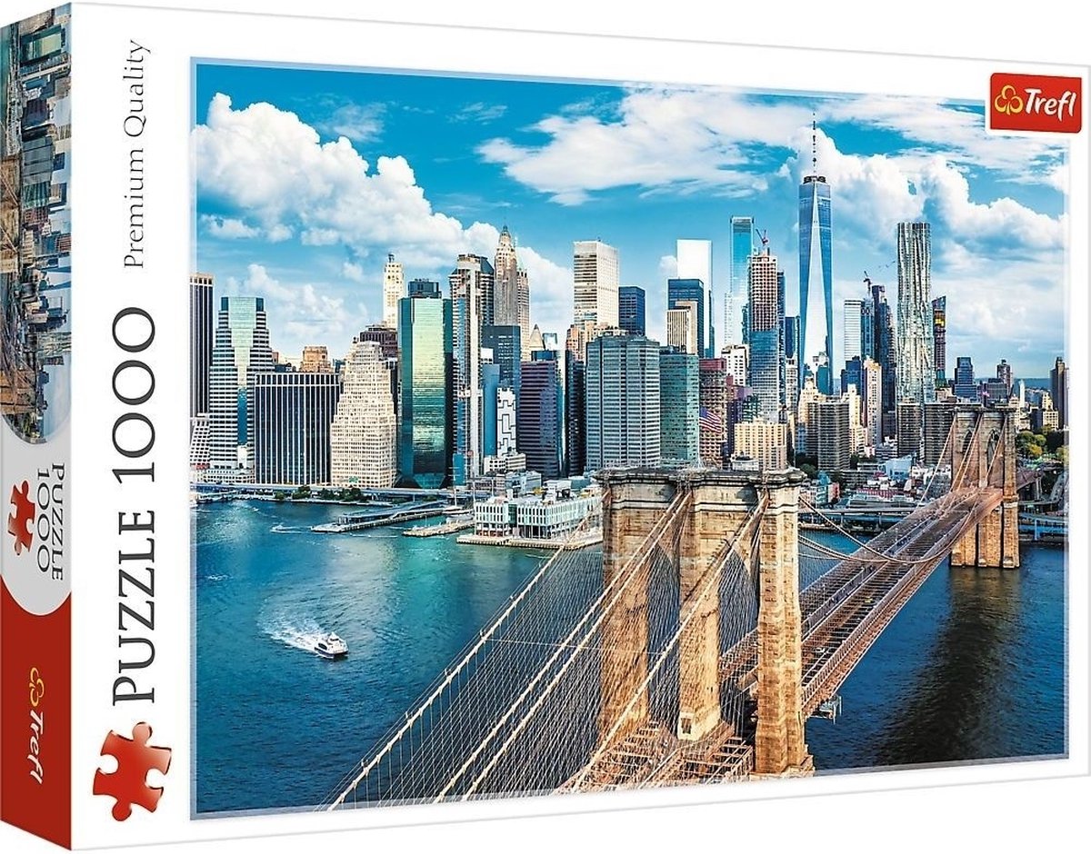 Trefl brooklyn bridge puslespil - 1000 brikker