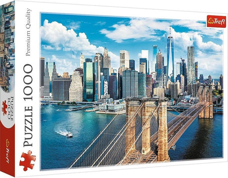 Trefl brooklyn bridge puslespil - 1000 brikker