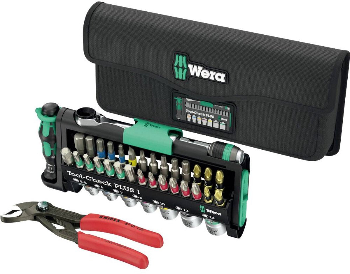 Wera werkzeugsatz tool-check combi 1 skruer.sæt tool-check combi 1