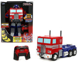 Jada legetøj - rc car optimus prime konvertering - transformer bil til robot - fjernbetjening