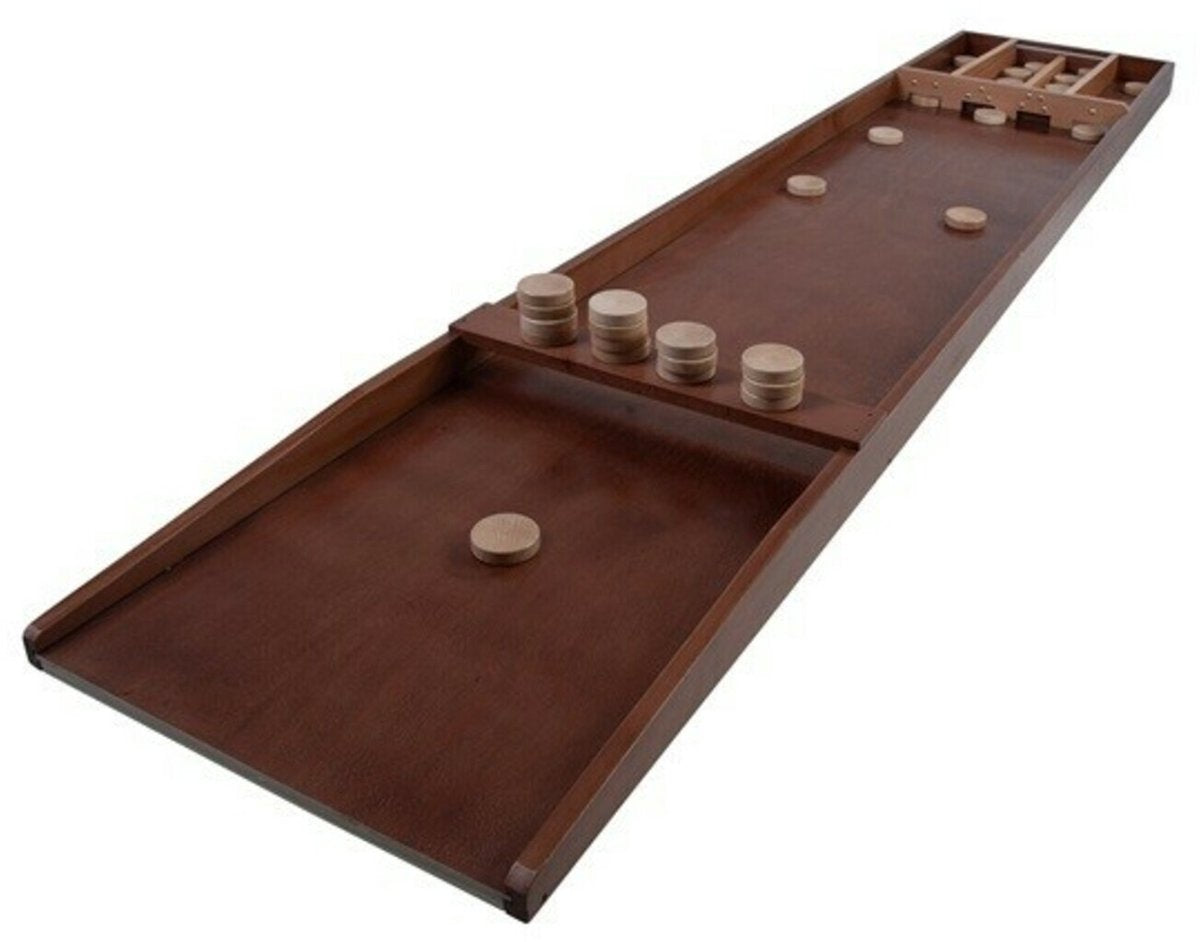 Longfield konkurrence shuffleboard 200 cm – bøgetræ – inklusive 30 shuffleboards – træ krydsfiner shuffleboard til hjemmekampe –