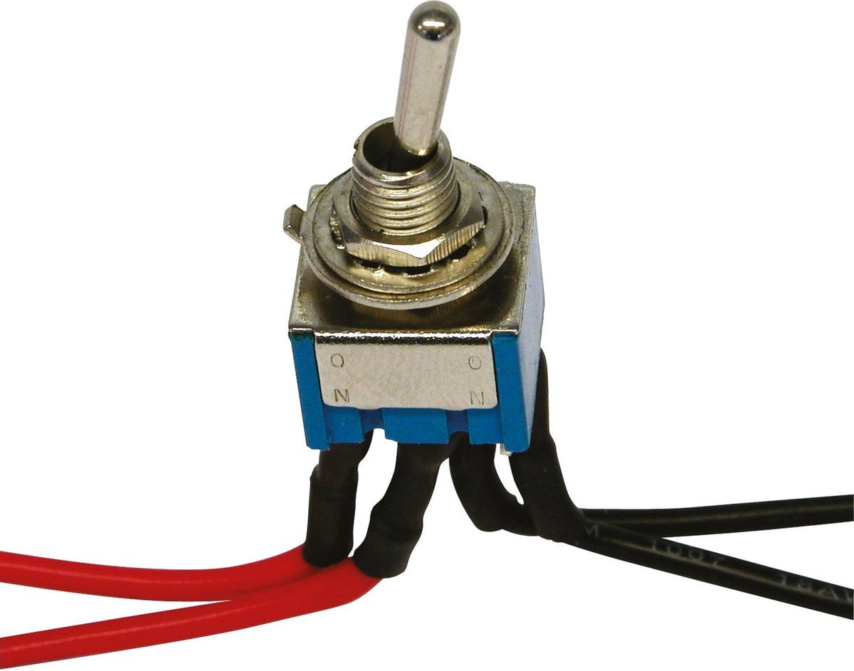 Carpoint switch mikroswitch 12v sølv