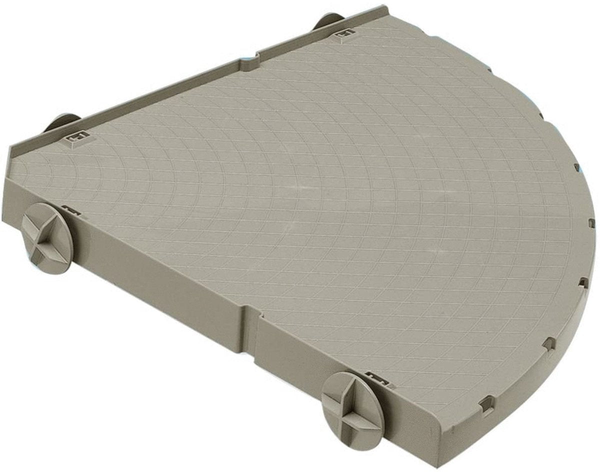 Ferplast plateau rotte- og ilderbur - dyreindhegning - 38x38x3 cm grå